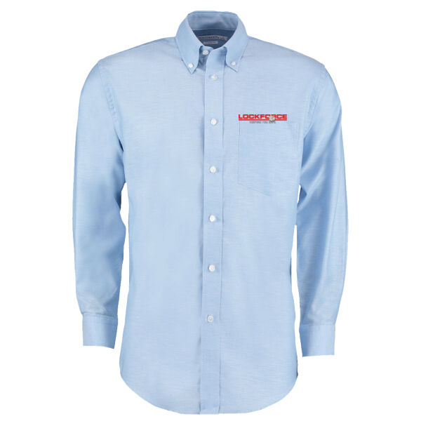 Lockforce Long Sleeve Formal Oxford Shirt Thumbnail