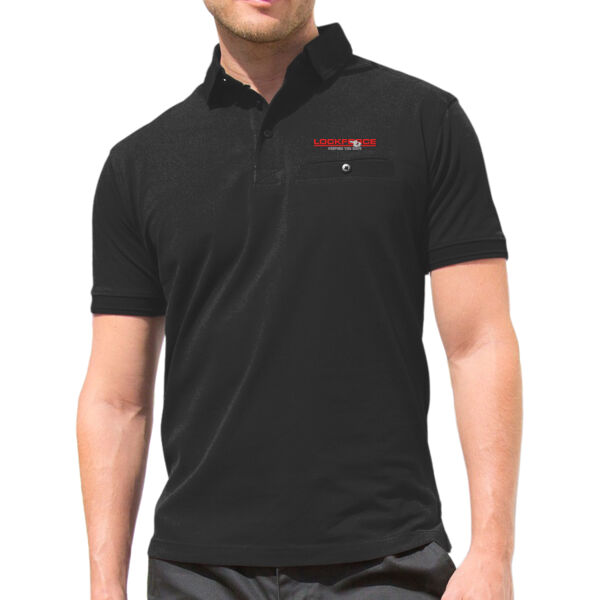 Lockforce Apex Pocket Polo Shirt Thumbnail